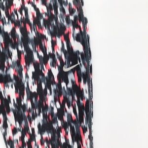Nike Dri-Fit Multicolor Cropped Leggings Sz S